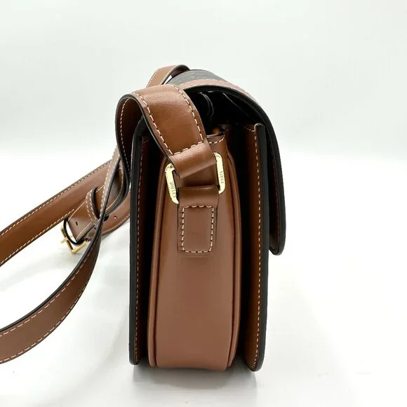 Celine Tan Classique Calfskin Triomphe Bag - Picture 2 of 10